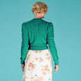 Emerald Green Peggy Sue Cardigan Emmy Design