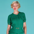 Emmy Design Emerald Green Deco Darling Top
