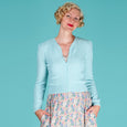 Emmy Design Mint Long Sleeve Delightful Daytime Cardigan