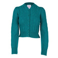 Emmy Design Teal Ice Skater Cardigan