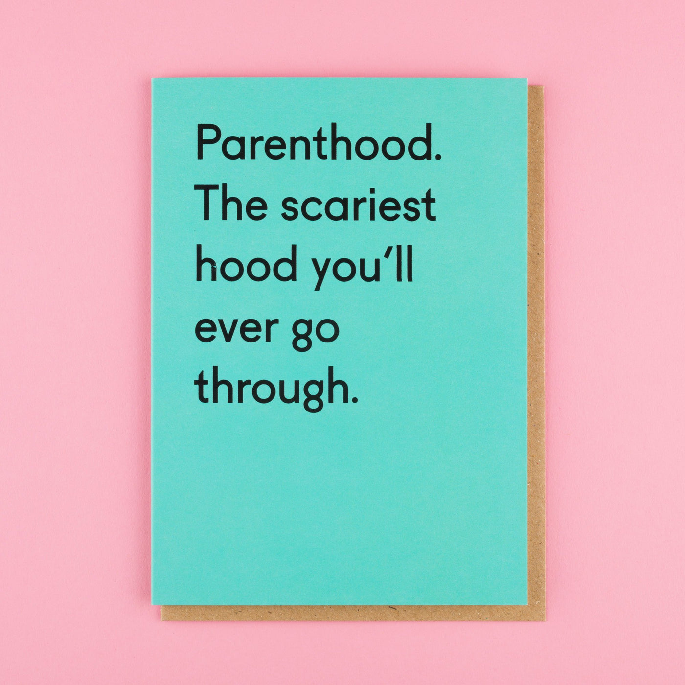 Funny New Baby Card 'Parenthood' by Ohh Deer