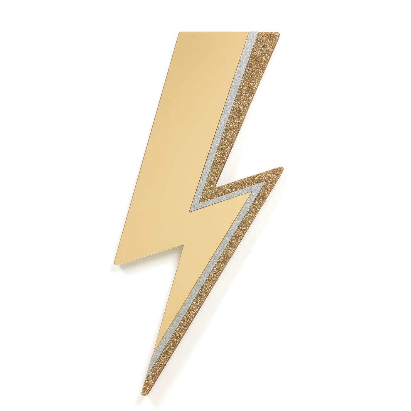 gold lightning bolt mirror rollerama