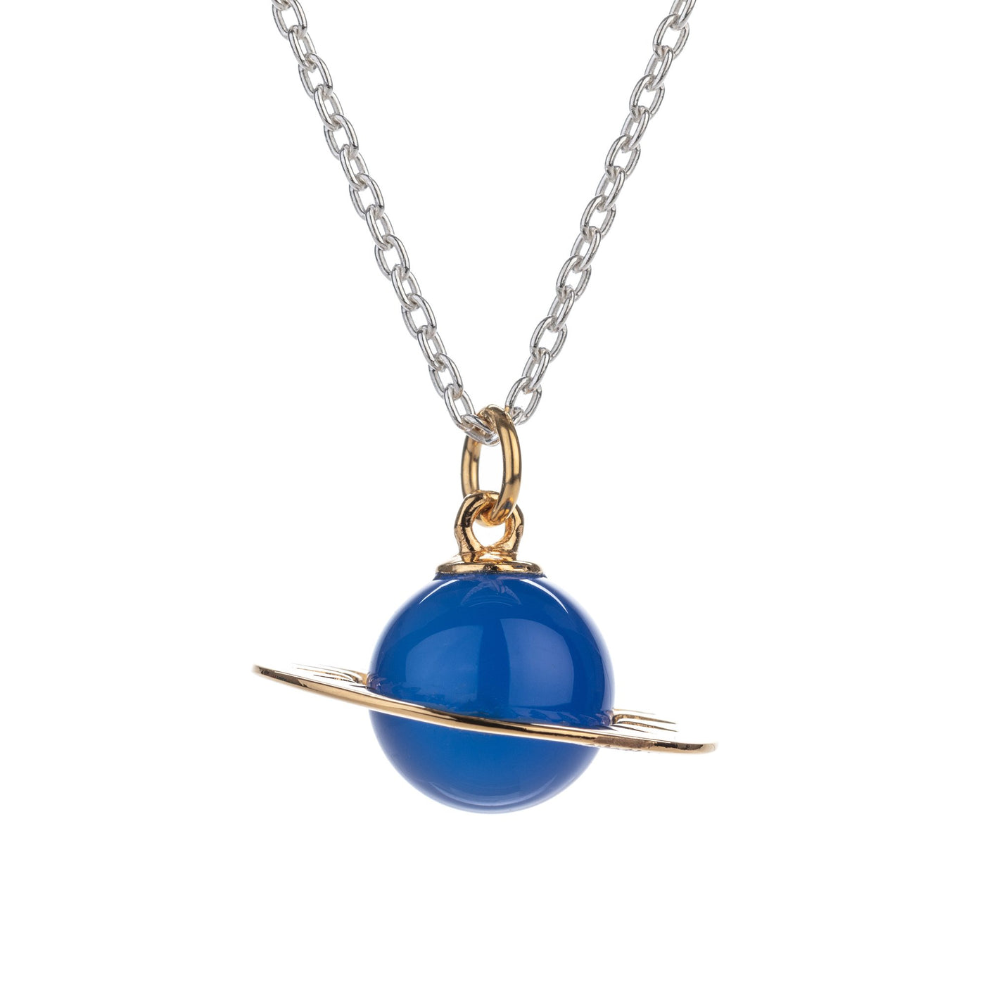 Gold Planet Necklace Tina Lilienthal