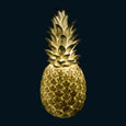 Goodnight Light White Pineapple Table Lamp