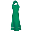 Polly Green Cotton Dress