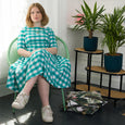 Green Gingham Dress Dollydagger Katie