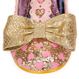 Irregular Choice Total Freedom Shoes Gold Pink