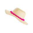 Ladies Straw Sun Hat Side Dollydagger