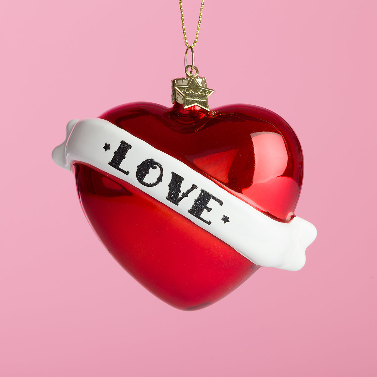 Love Heart Bauble Dollydagger Vondels