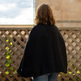 Dollydagger Mary Navy Cashmere Cape