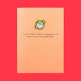 Ohh Deer Enamel Pin Greetings Card Chips Dip