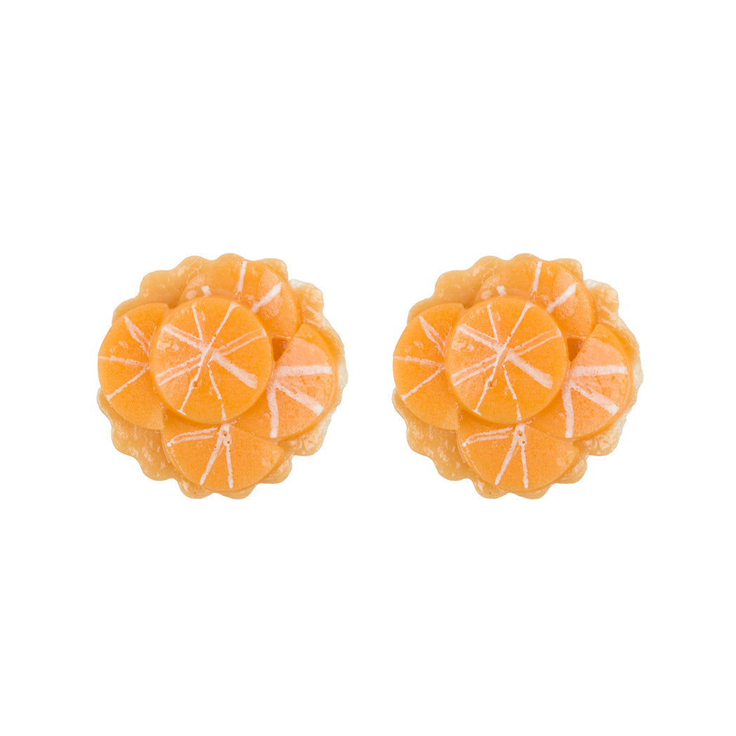 Orange Tart Earrings Dollydagger