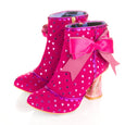 Outta Time Irregular Choice Red Pink