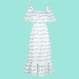 Dollydagger Palm Print Maxi Dress