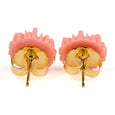 Pink Daisy Earrings Dollydagger Vintage Charm