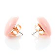 Pink Heart Earrings Side Dollydagger