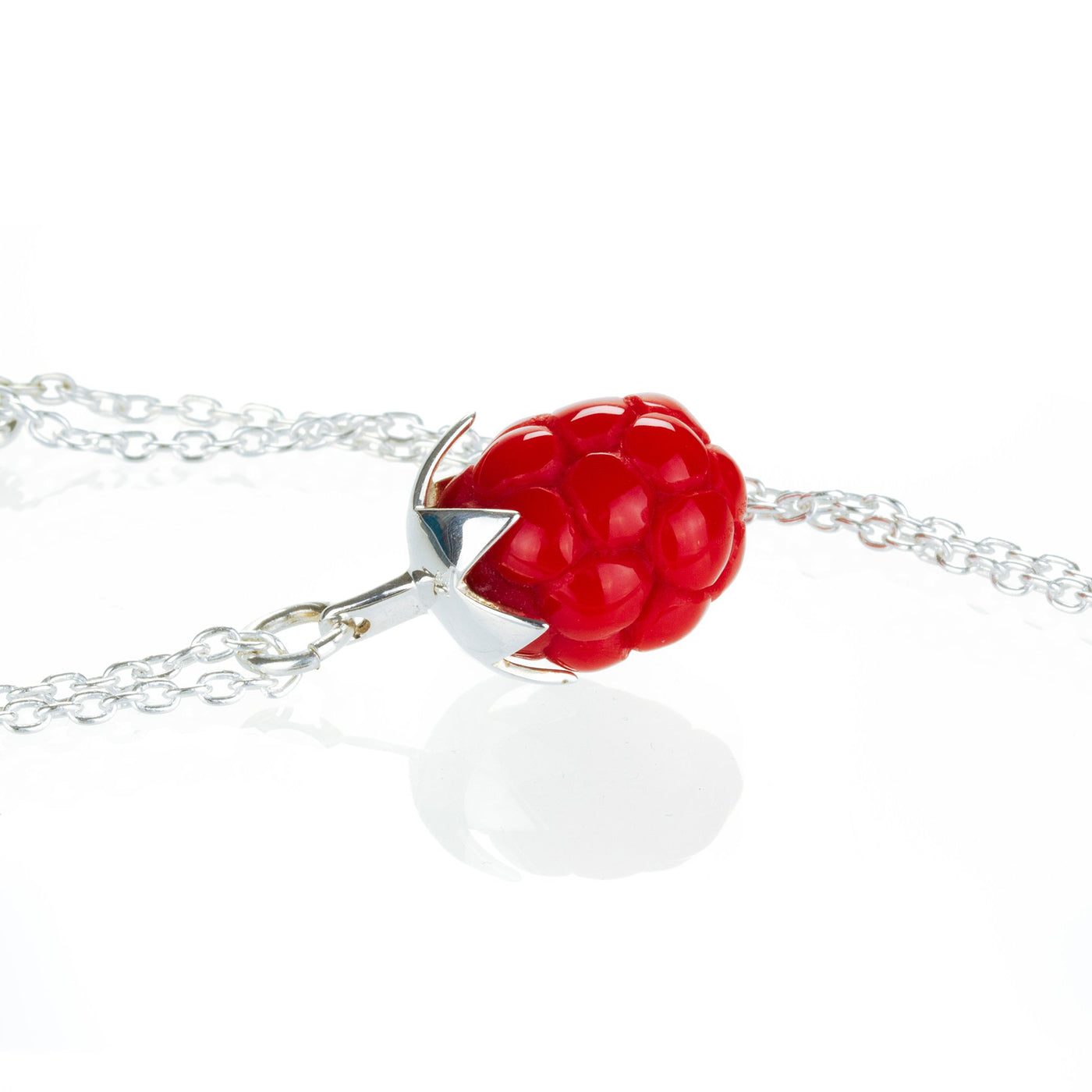 Raspberry Pendant Necklace Tina Lilienthal