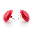 Red Heart Earrings Side Dollydagger