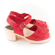 Red Sandal Clogs by Lotta from Stockholm at Dollydagger