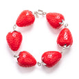 Red Strawberry Bracelet Tina Lilienthal