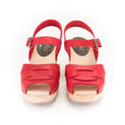Red Swedish Clogs by Lotta from Stockholm at Dollydagger