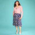 Retro Cardigan Pink Peggy Sue Emmy Design