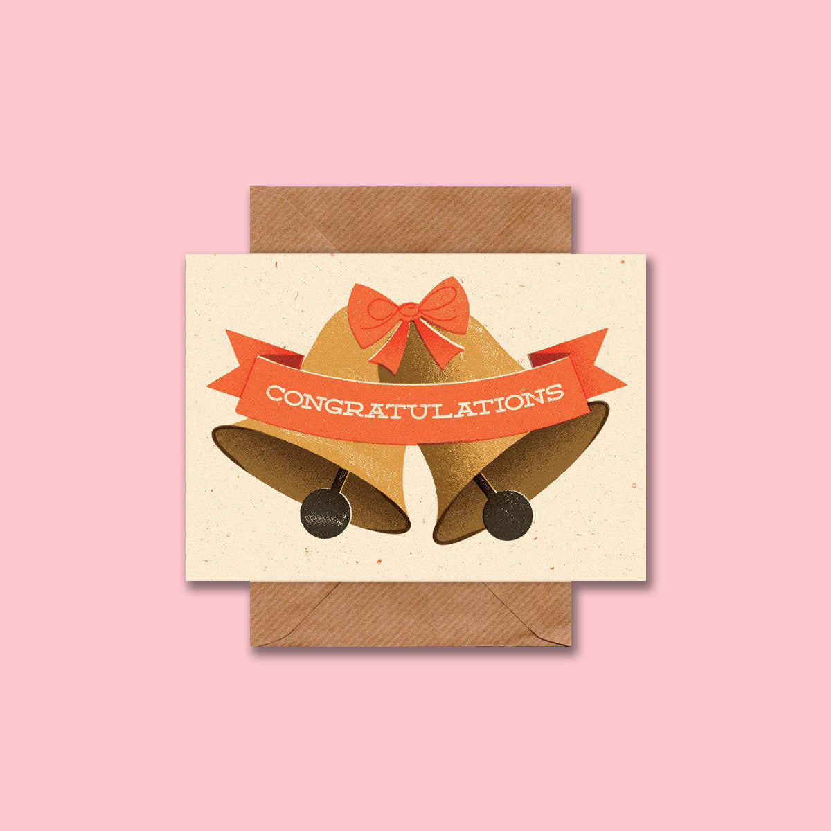 Retro Congratulations Card Telegramme