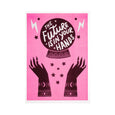 Riso Art Print Ohh Deer The Future is in Your Hands