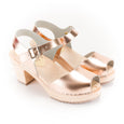 Rose Gold Stylish Clogs by Lotta from Stockholm at Dollydagger