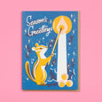 Seasons Greetings Chipmunk Christmas Card Ohh Deer