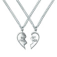 Silver Friendship Necklace Set Dollydagger