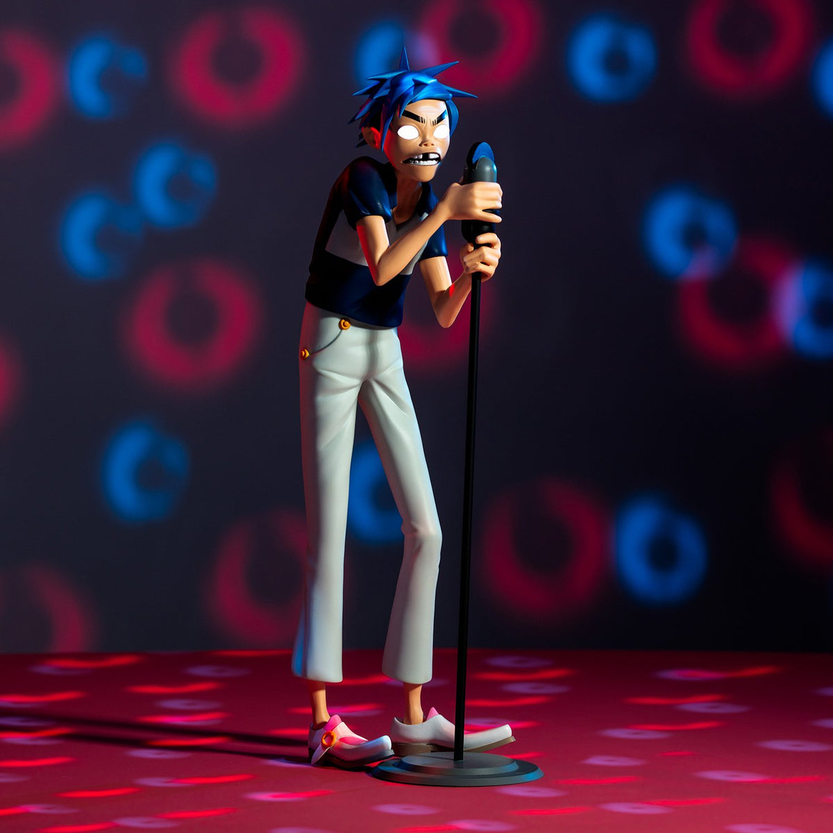 Superplastic x Gorillaz 2D Vinyl Art Figure | Gorillaz 2D Vinyl Figure ...