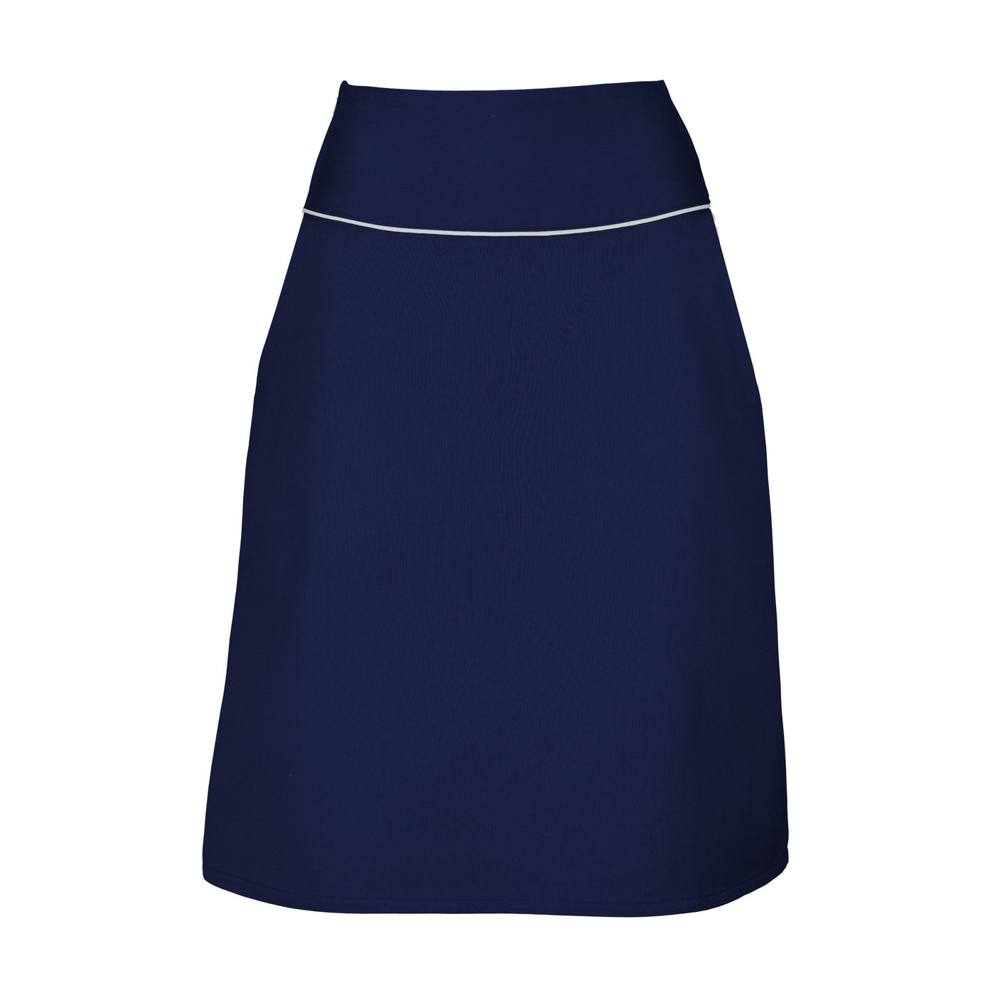 Suzy Navy A-Line Skirt