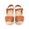 Tan Clogs by Lotta from Stockholm at Dollydagger