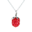 Tina Lilienthal Raspberry Pendant Necklace