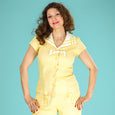 Yellow Summer Top Ship Shape by Emmy Design